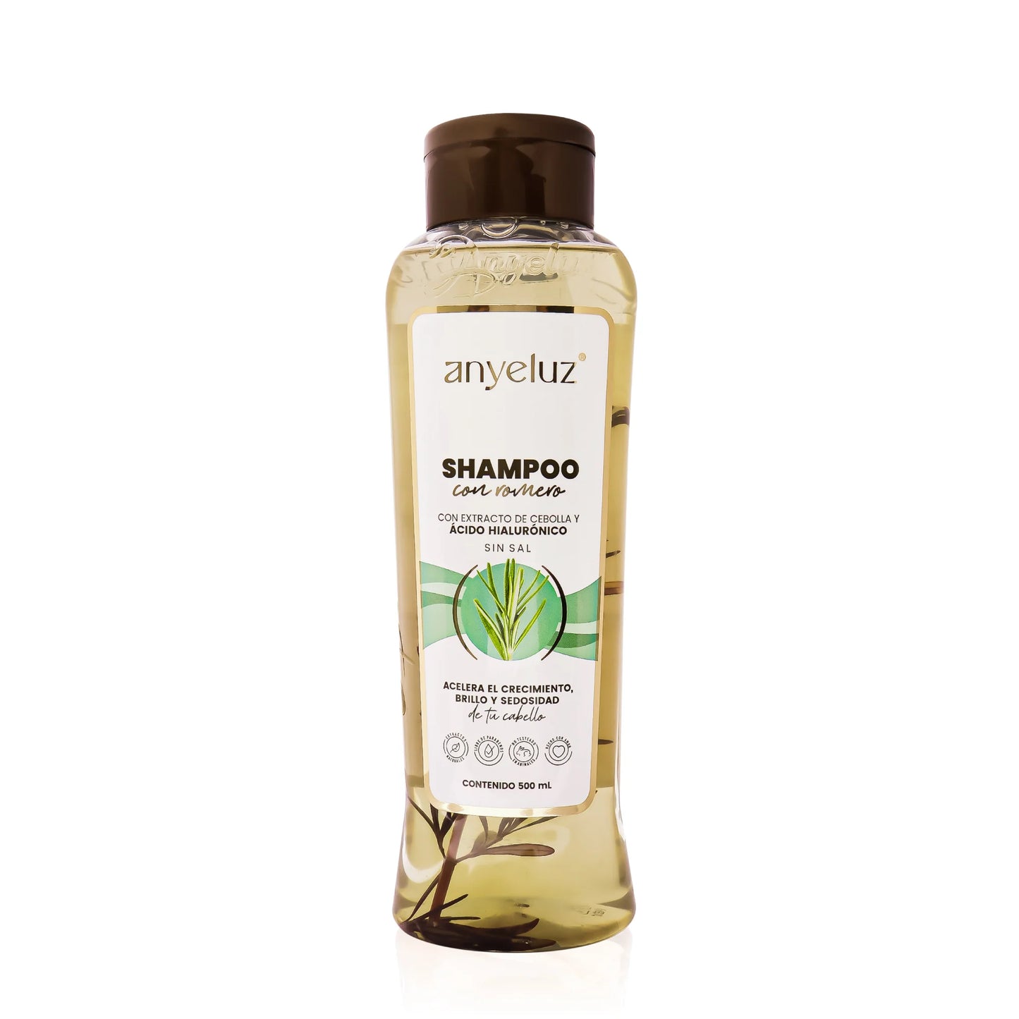 ANYELUZ SHAMPOO CON ROMERO 500ML