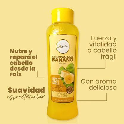 ANYELUZ SHAMPOO BANANO 500ML