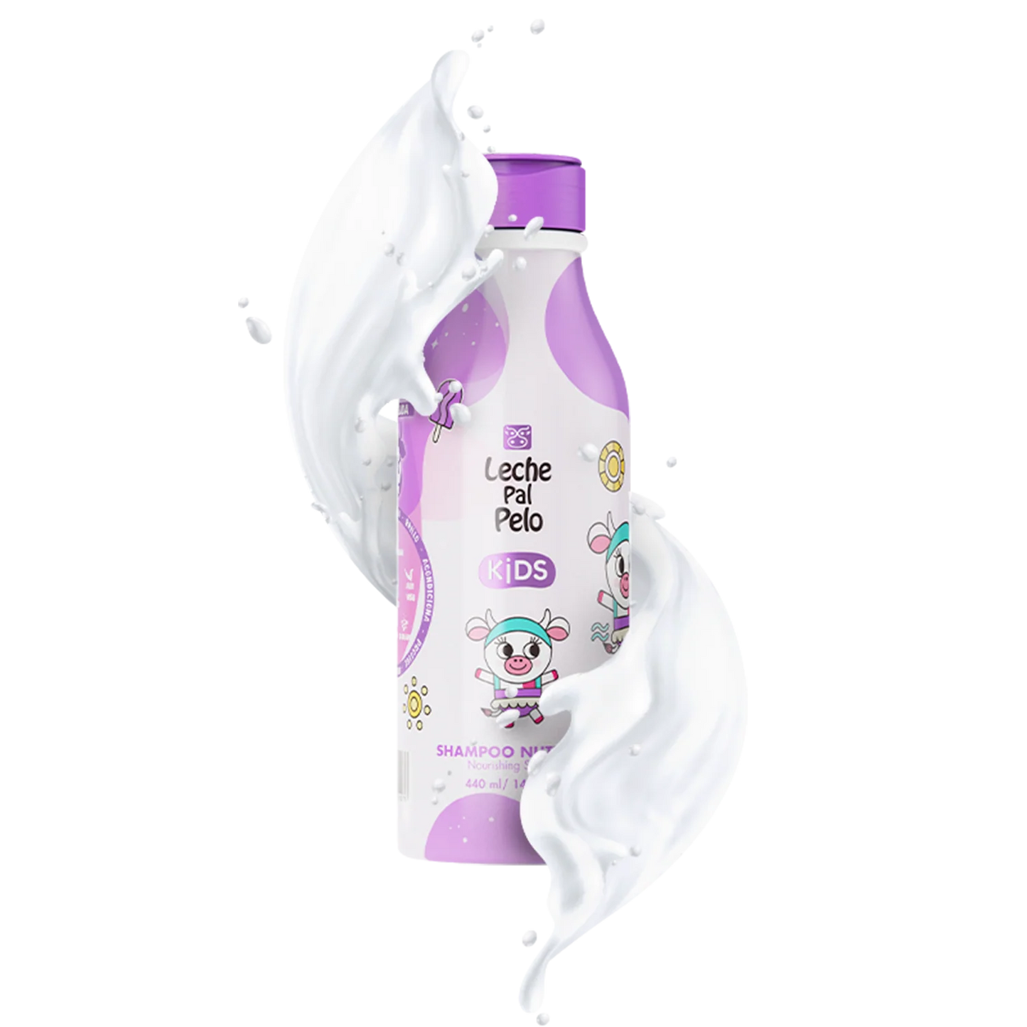LECHE PAL PELO SHAMPOO NUTRITIVO KIDS