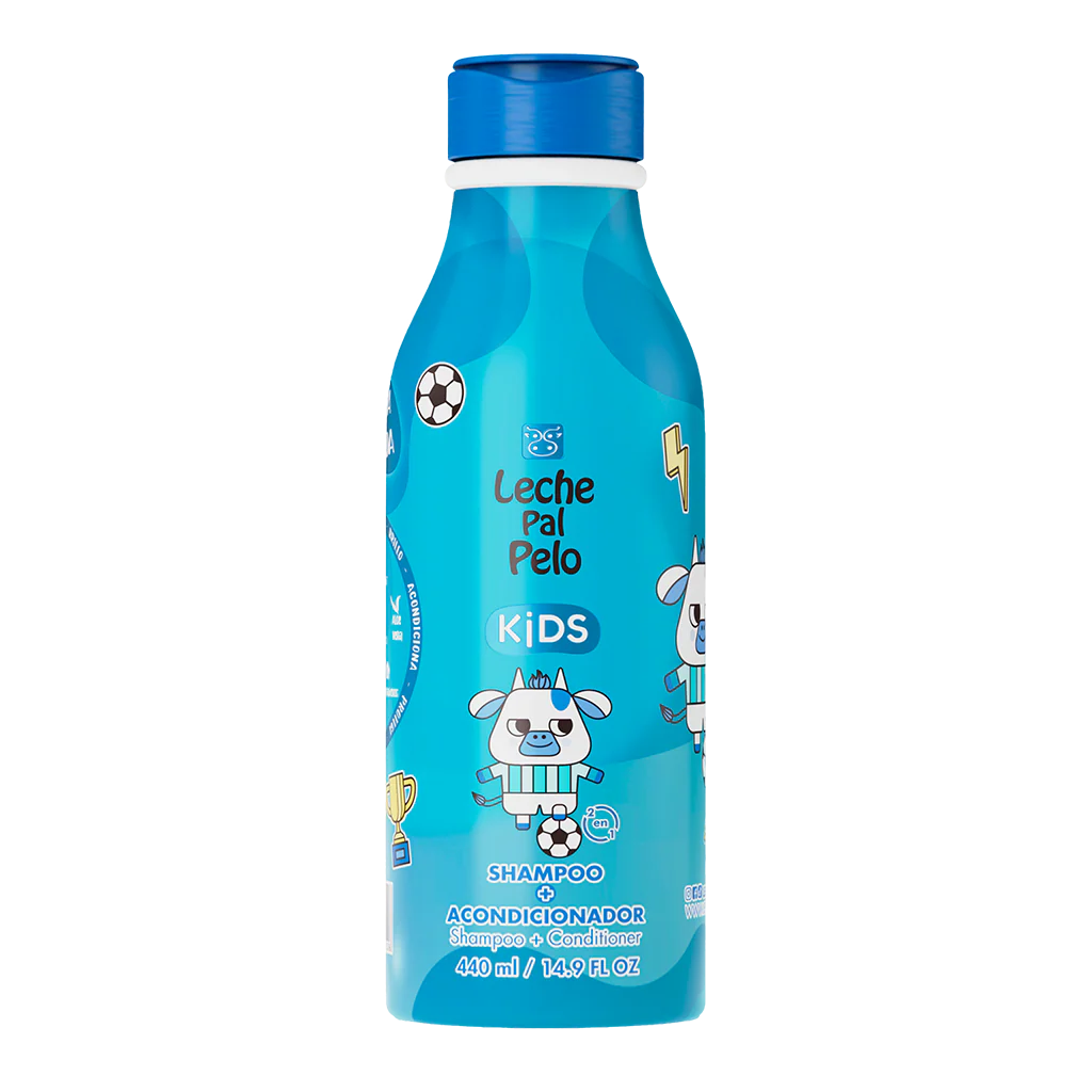 LECHE PAL PELO SHAMPOO Y ACONDICIONADOR PARA NIÑOS