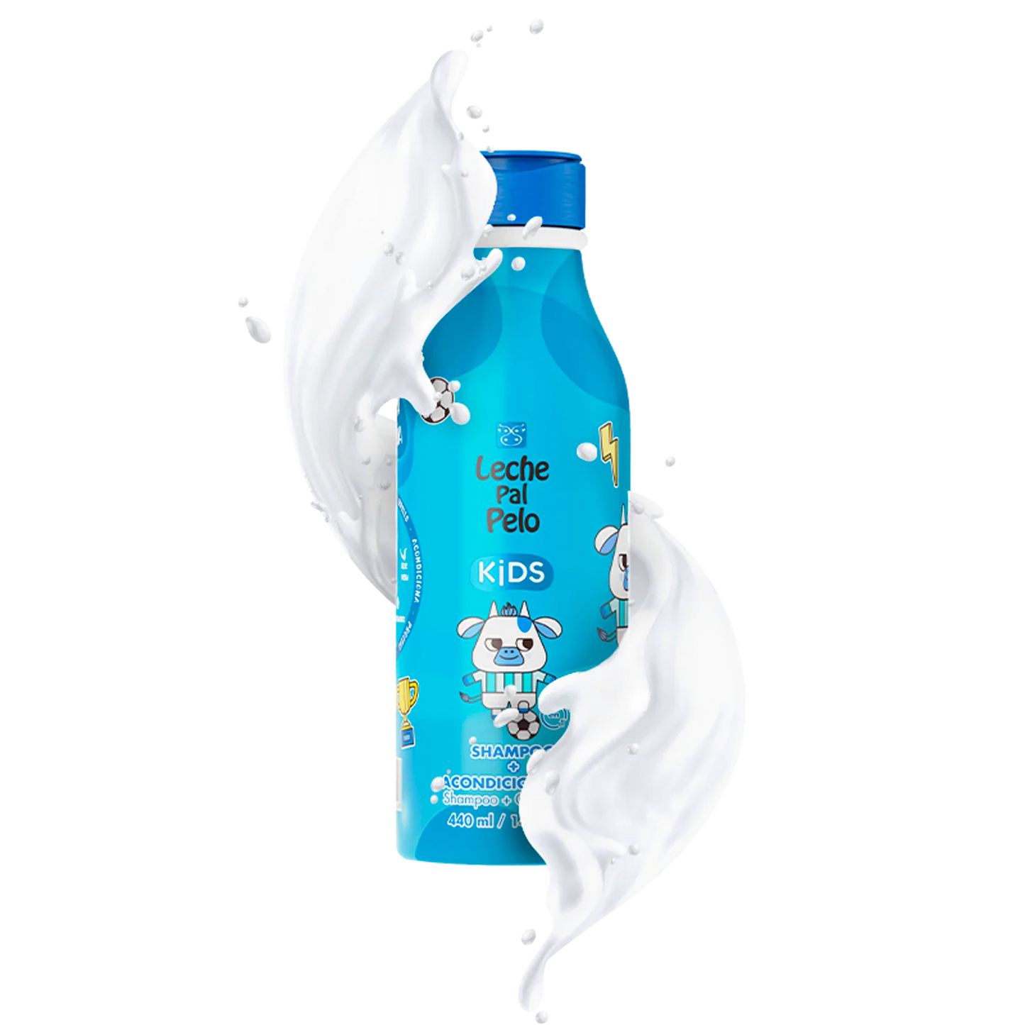 LECHE PAL PELO SHAMPOO Y ACONDICIONADOR PARA NIÑOS
