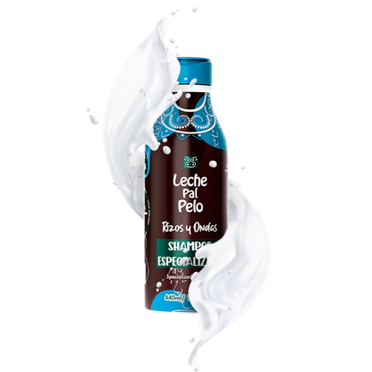 LECHE PAL PELO SHAMPOO ESPECIALIZADOS RIZOS Y ONDAS