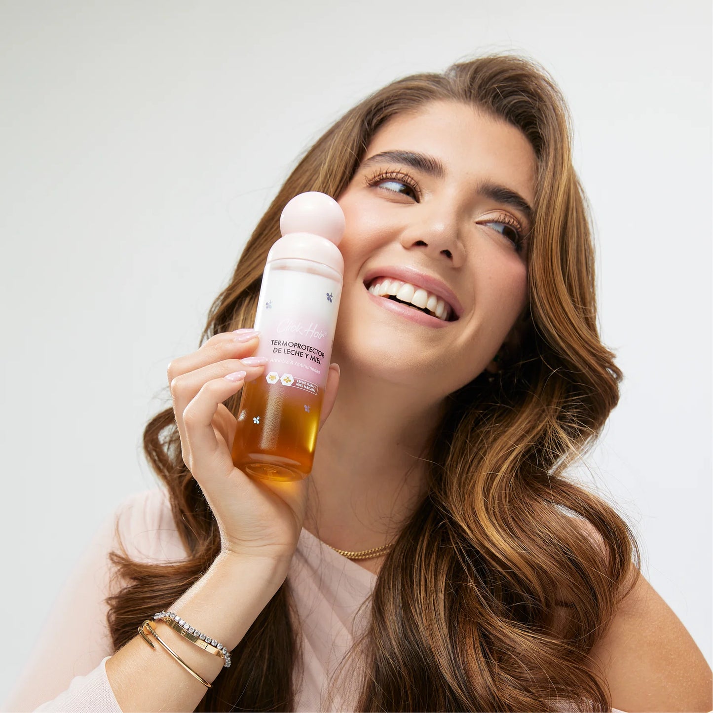 CLICK HAIR TERMOPROTECTOR BIFÁSICO LECHE Y MIEL