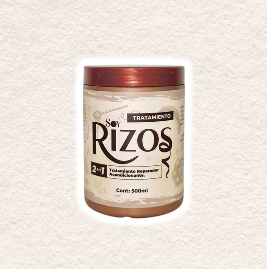 SOY RIZOS TRATAMIENTO REPARADOR ACONDICIONANTE 2 EN 1