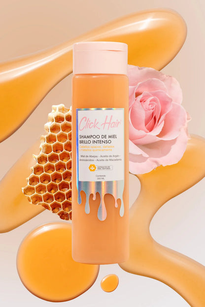 CLICK HAIR SHAMPOO DE MIEL 300ML