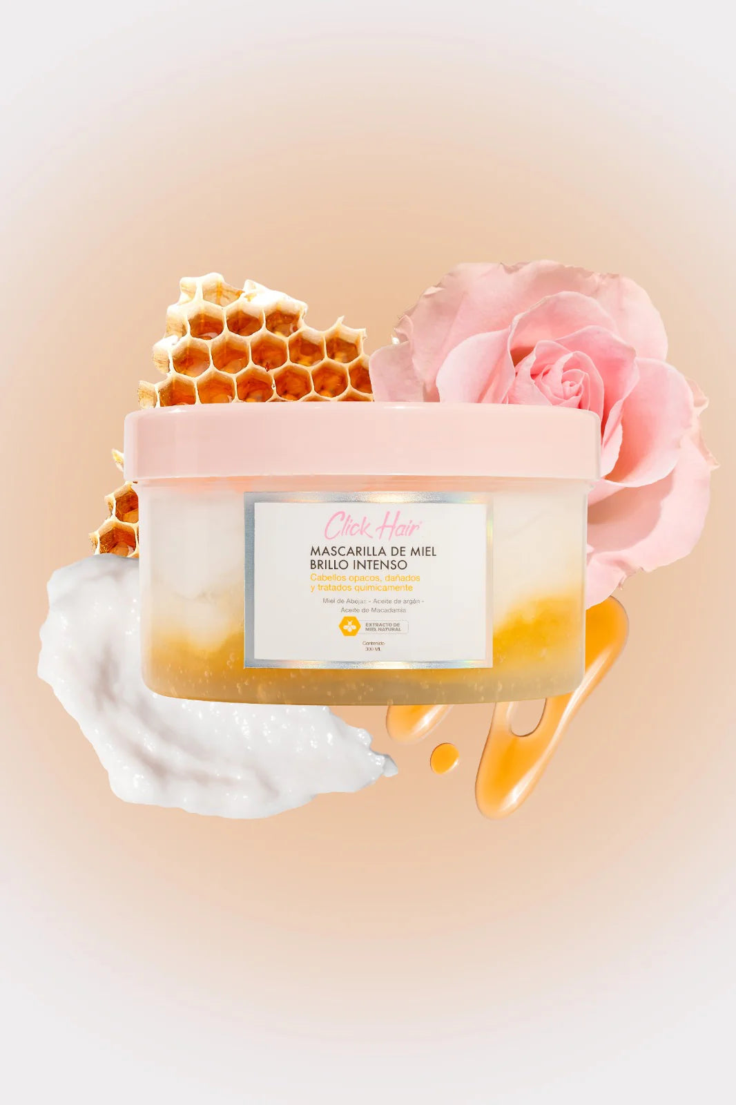 CLICK HAIR MASCARILLA DE MIEL 300ML