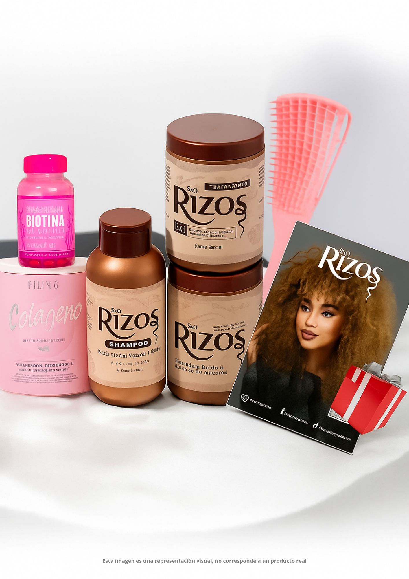 SOY RIZOS COMBO 4: KIT BASICO+ BIOTINA+ COLAGENO