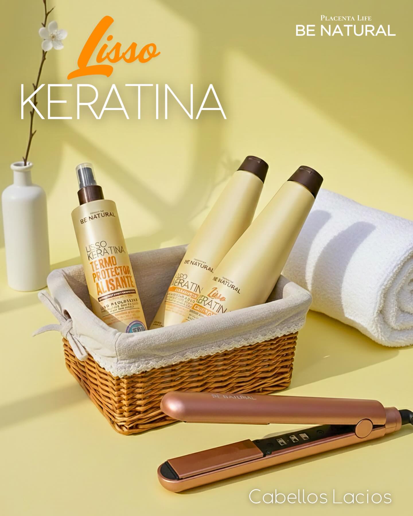 BE NATURAL LISO KERATINA ACONDICIONADOR  350ML