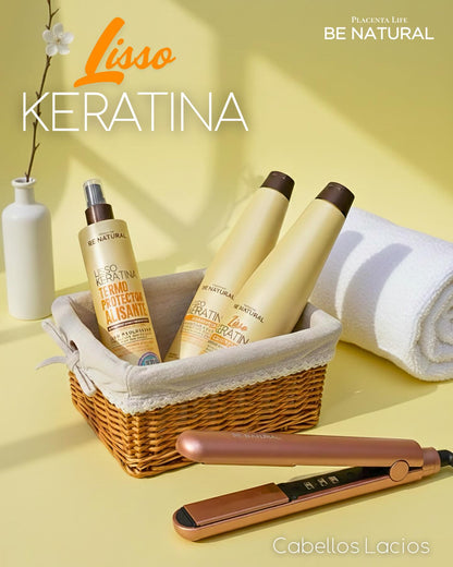BE NATURAL LISO KERATINA ACONDICIONADOR  350ML