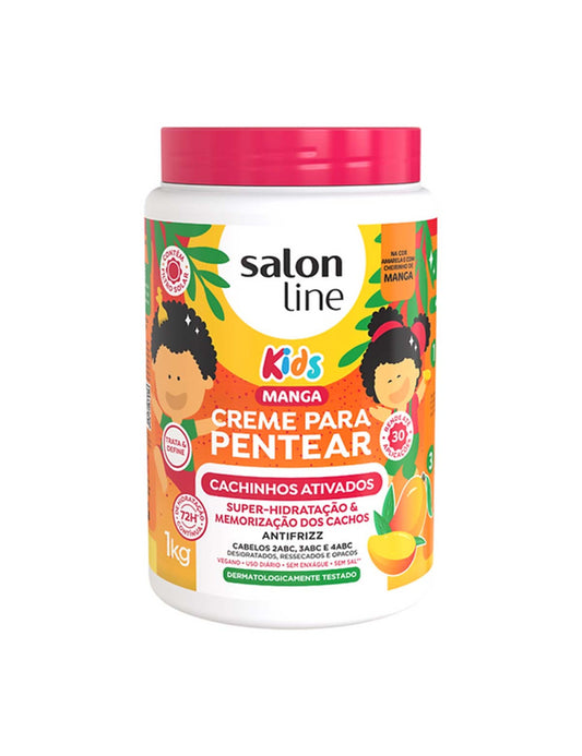 SALON LINE CREMA PARA PEINAR MANGA KIDS 1KG