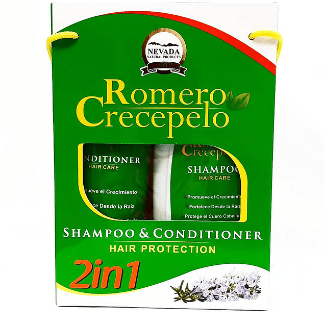 ROMERO CRECEPELO KIT SHAMPOO + ACONDICIONADOR