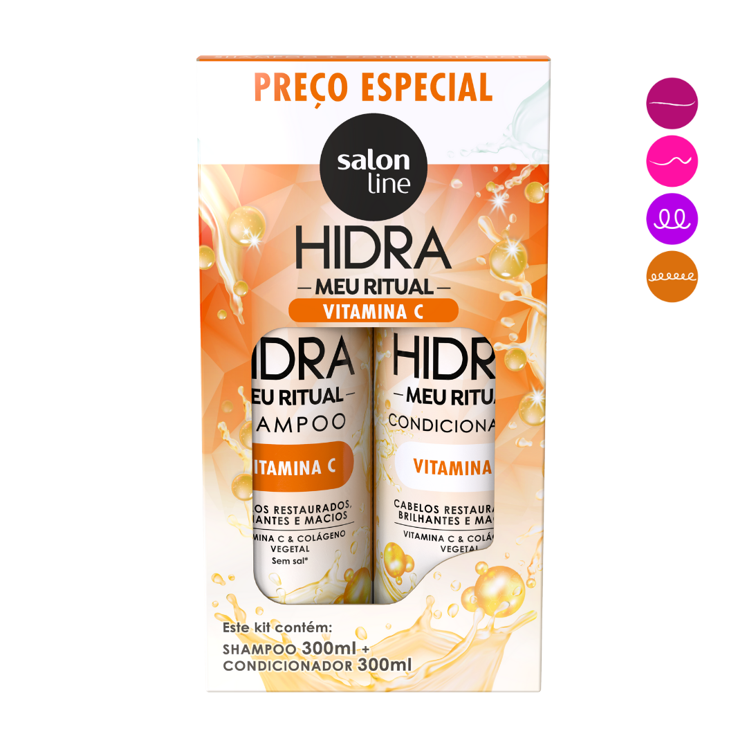 SALON LINE KIT VITAMINA C