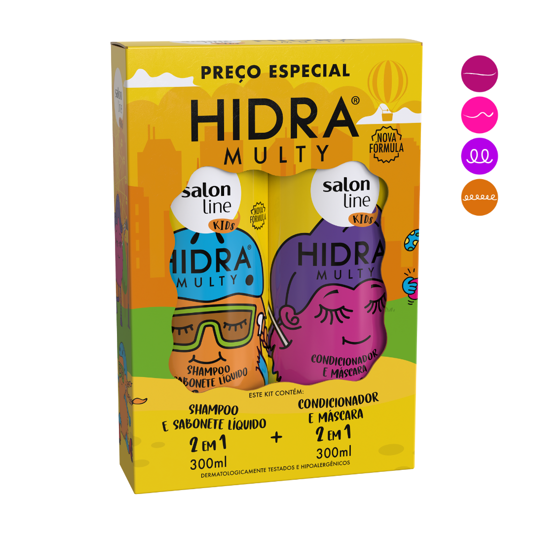 SALON LINE KIT HIDRA MULTY KIDS