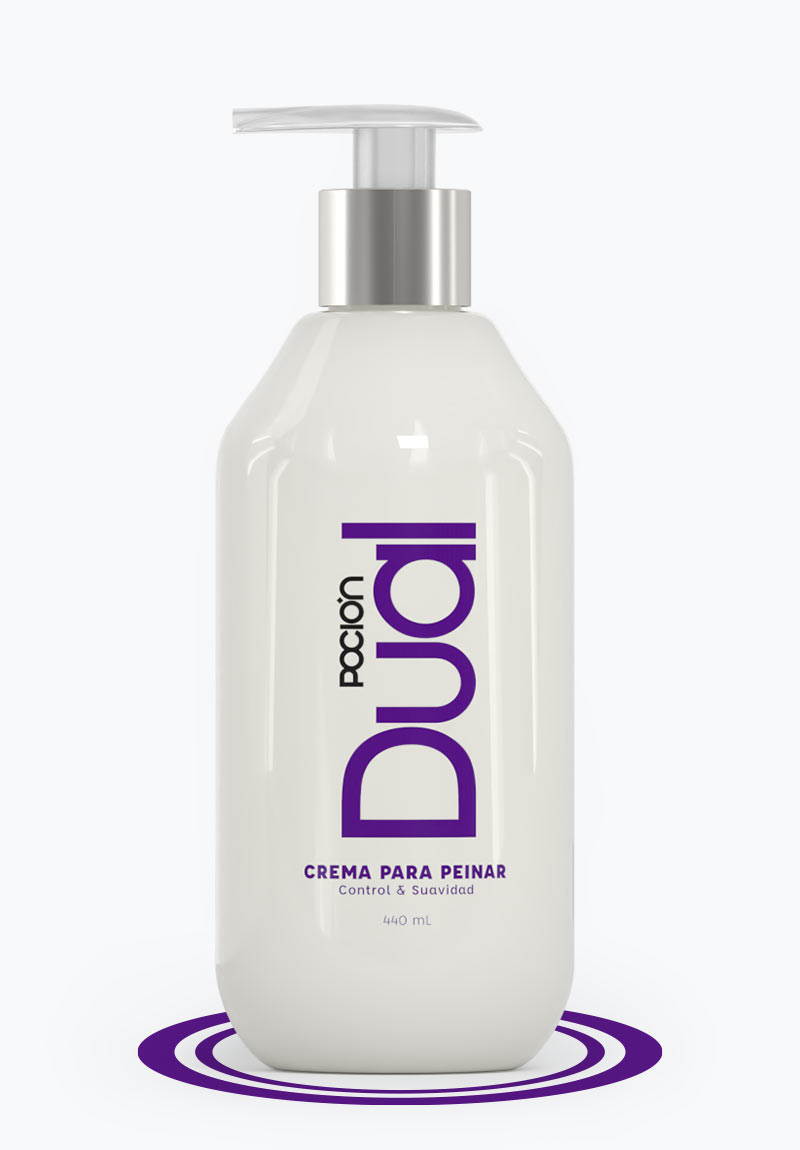 POCION CREMA DE PEINAR DUAL